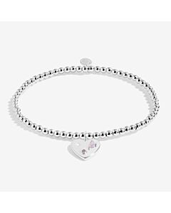 Joma Jewellery A Little 'Favourite Person' Bracelet In Silver Plating